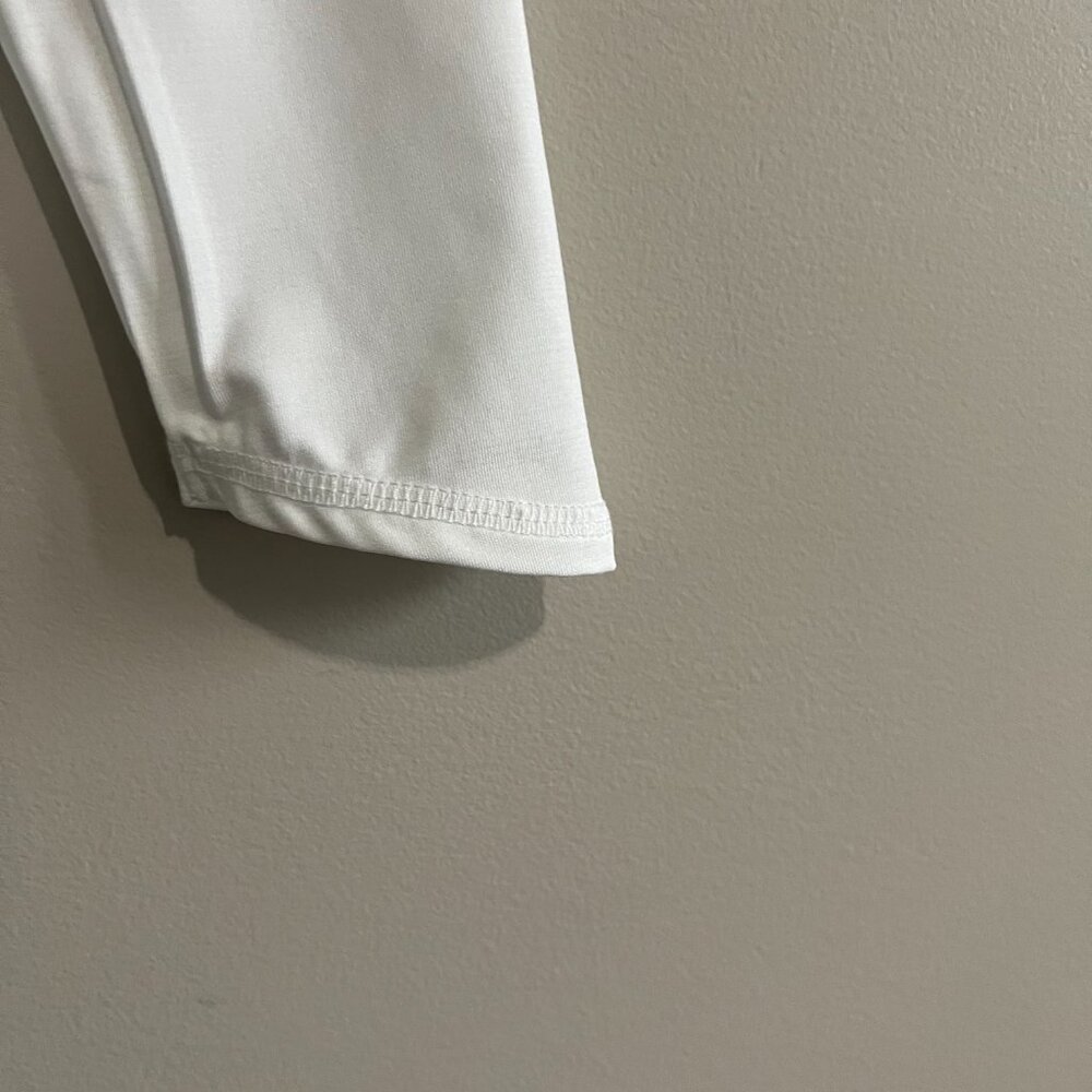 Callaway Opti-Dri White ¼ Zip Long Sleeve Golf Pullover Women’s Medium - Picture 4 of 11